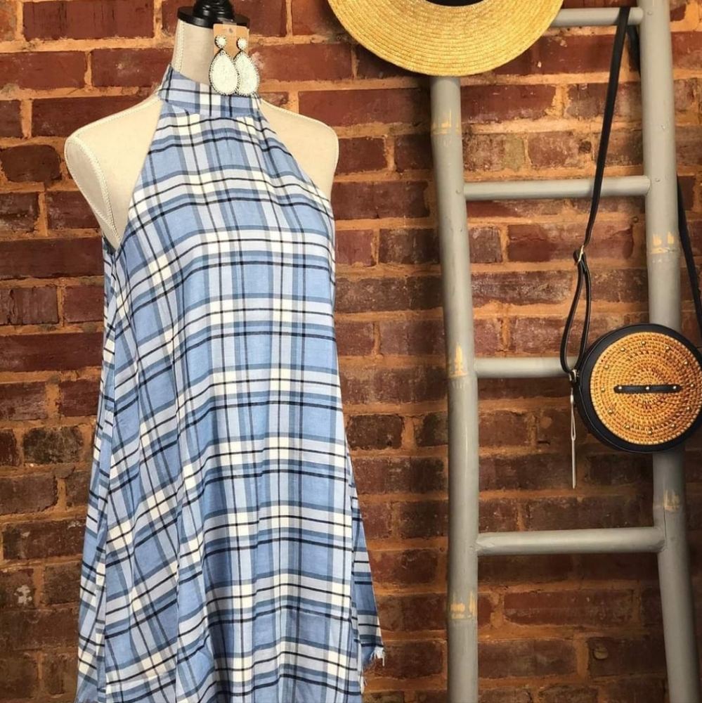 Mudpie Rita Plaid Dress